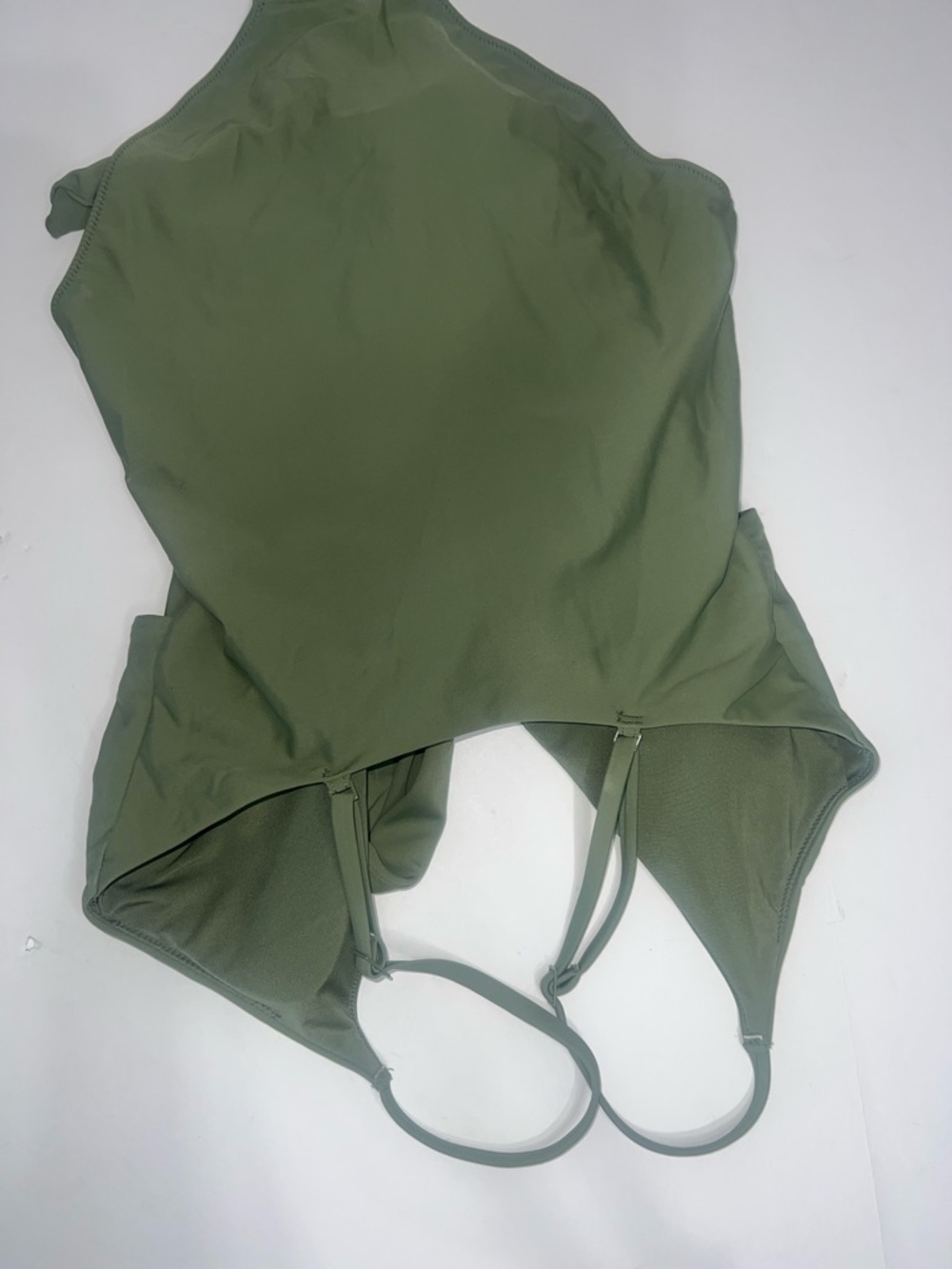 Aerie Olive Green One-Piece Swimsuit Womens Size M - Picture 5 of 11